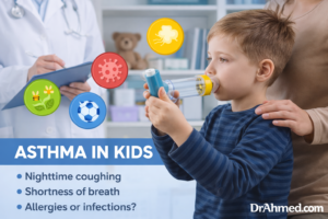 Learn the early signs of asthma in children, what triggers flare-ups, and when to see an asthma specialist.